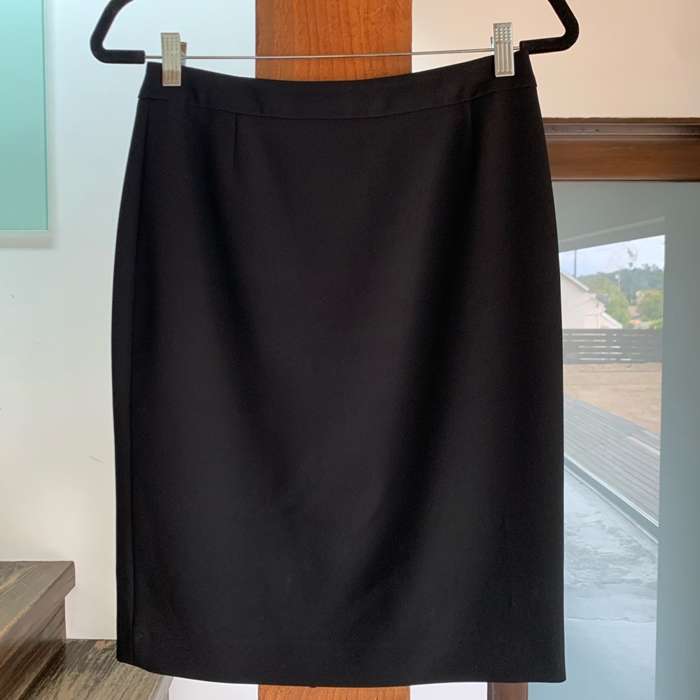 Hugo Boss Vimena Black Pencil Skirt